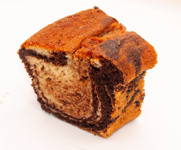 Panque en Rebanada Marmoleado