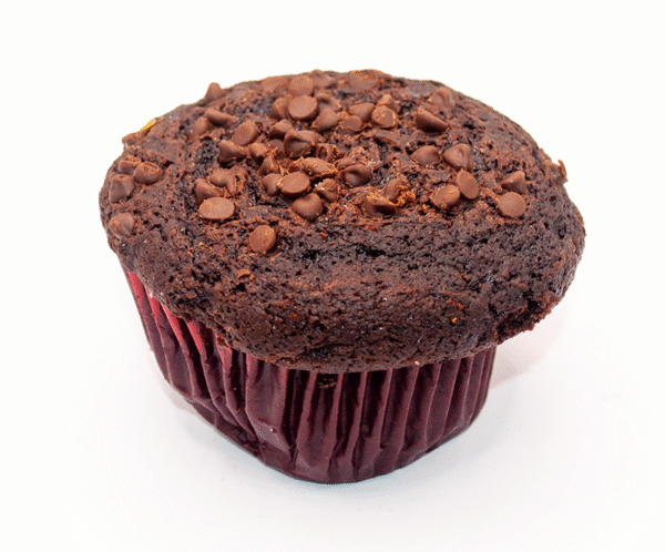 mufin Muffin de chocolate con chispas de chocolate