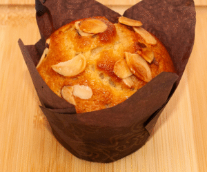 mufin de almendras Muffin de Almendra