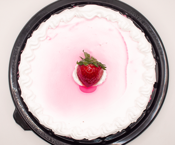 pastel mediano rosado front Pastel de Tres leches Mediano Rosa