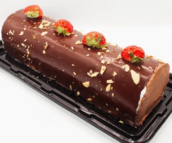 Tronco navideño chocolate